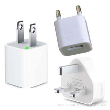 Mobile Phone Charger Adapter for Apple's iPhone, Compatible with iPod, MP3/MP4/MP5 Players